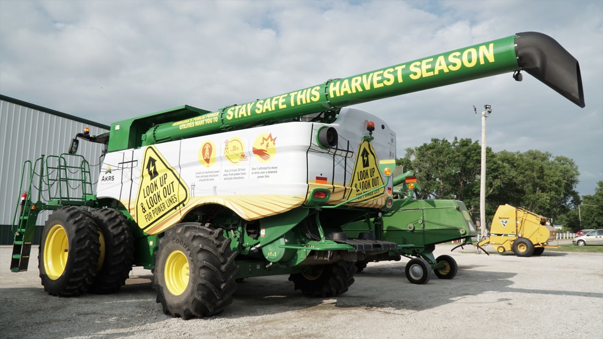Power line safety combine wrap